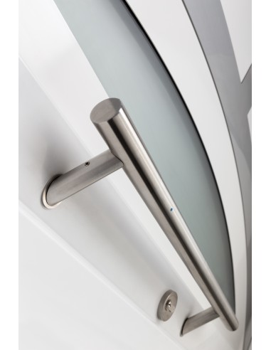 Λαβή κεντρικής πόρτας με αναγνώστη δακτυλικού αποτυπώματος