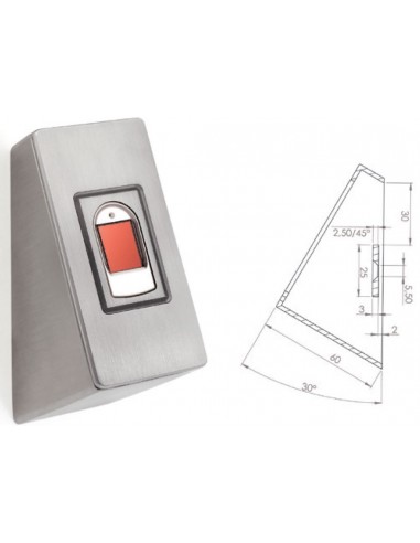 Στήριγμα τοίχου για τον αναγνώστη δαχτυλικών αποτυπωμάτων