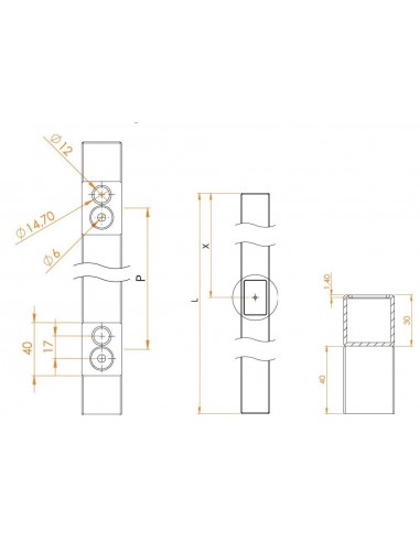 Λαβή κεντρικής πόρτας με αναγνώστη δακτυλικού αποτυπώματος - σειρά TM