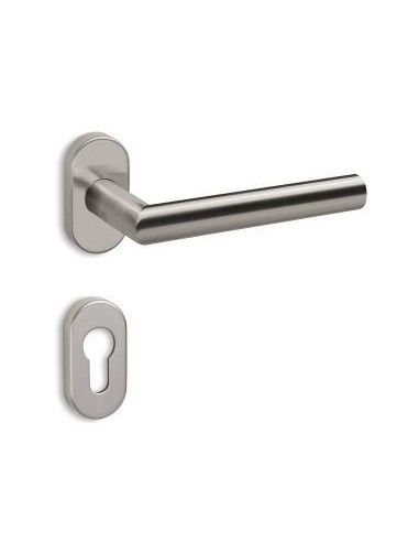 Ανοξείδωτο Πόμολο Πόρτας-Ροζέτα C1705 