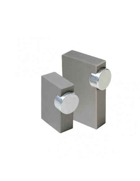 Μαγνητικά Στοπ Δαπέδου Αλουμινίου INOX MAT Μαγνητικά Στοπ Δαπέδου Αλουμινίου INOX MAT