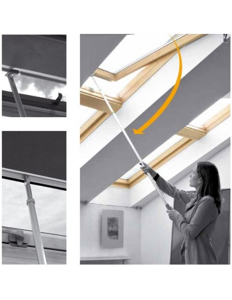 Τηλεσκοπική ράβδος χειρισμού για τα παράθυρα στέγης Τηλεσκοπική ράβδος χειρισμού για τα παράθυρα στέγης