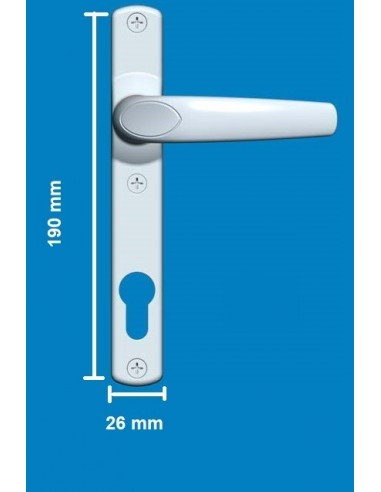 Πόμολο στενών προφίλ