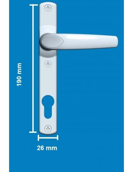 Πόμολο στενών προφίλ Πόμολο στενών προφίλ