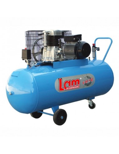 Αεροσυμπιεστής Τροχήλατος με ιμάντα δικύλινδρος 150-2.5M-EASY Lam
