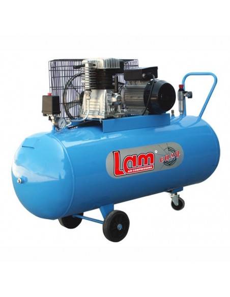 Αεροσυμπιεστής Τροχήλατος με ιμάντα δικύλινδρος 150-2.5M-EASY Lam