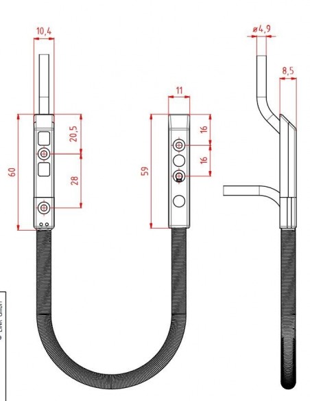 Αποσπώμενο καλώδιο πόρτας Αποσπώμενο καλώδιο πόρτας