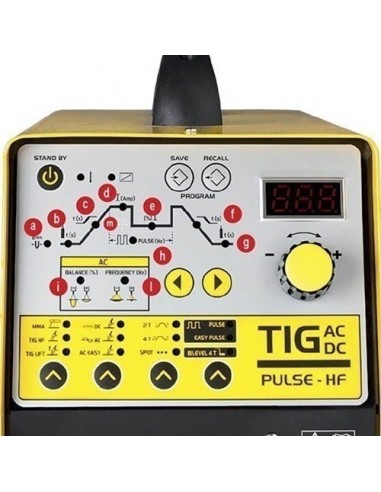 DECA - MASTROTIG 216 AC/DC INVERTER για Ηλετρόδια TIG DC ή TIG AC/DC