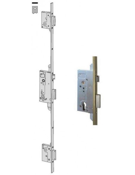 Κλειδαριά Τριών Σημείων Κυλίνδρου Cisa 53003-45