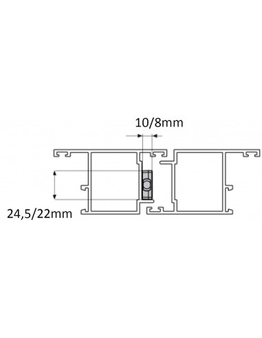 Σύρτης πόρτας κοντός