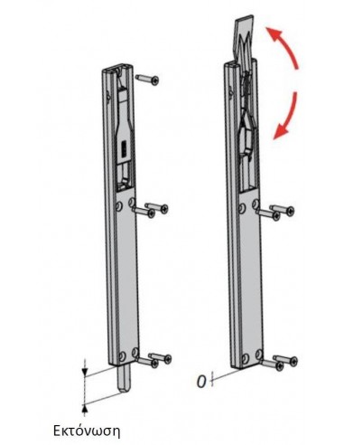 Σύρτης πόρτας κοντός