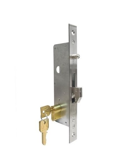 Κλειδαριά Γάντζου για συρόμενες πόρτες με κύλινδρο