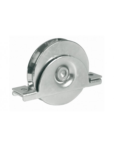 Wheels with Internal Support - 1 Ball Bearing - Round Groove Wheels with Internal Support - 1 Ball Bearing - Round Groove