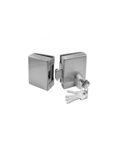 Hook Security Glass Door Lock with additional roller GEVY