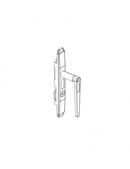 Εξάρτημα κεντρικό σώμα σύρτη για παράθυρα και πόρτα αλουμινίου 1626 Fapim