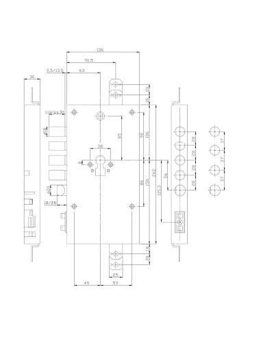 ISEO X1R EASY Ηλεκτρομηχανική Κλειδαριά κυλίνδρου για θωρακισμένες πόρτες
