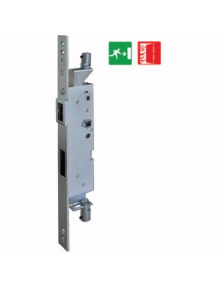 Panic bar for Double door with panic lock