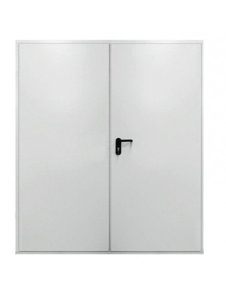 Πόρτα αποθήκης απλή μεταλλική, μη πυράντοχη.