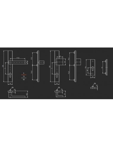 Λαβή Εξώθυρας DALLAS N35 