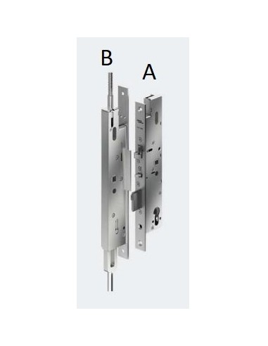 Κλειδαριά πανικού για δίφυλλη πόρτα