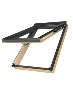 Roof lift and turn window 