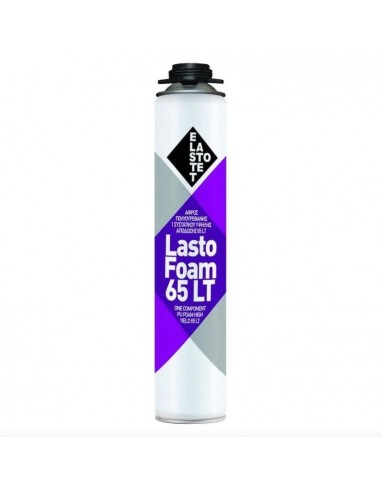 Elastotet Lastofoam 65LT Αφρός Πολυουρεθάνης Πιστολιού Διόγκωσης 65lt
