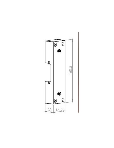 ΗΛΕΚΤΡΙΚΟ ΚΥΠΡΙ ΓΙΑ ΜΠΑΡΑ ΠΑΝΙΚΟΥ (Fail Safe) 1610 BARCELONA-SPAIN