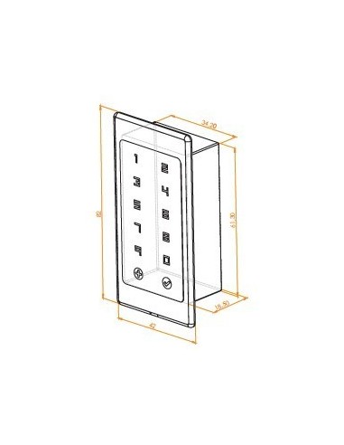 ΠΛΗΚΤΡΟΛΟΓΙΟ ΑΦΗΣ R7-TP-S