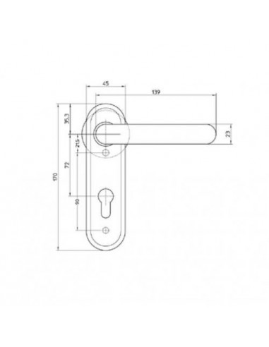Πόμολο   Λαβή πυράντοχης πόρτας