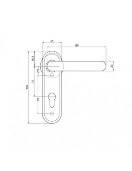 Πόμολο   Λαβή πυράντοχης πόρτας
