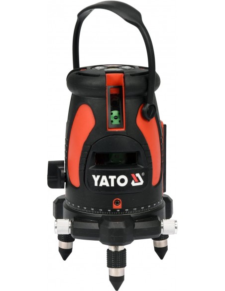 YATO YT-30432 Αυτοαλφαδιαζόμενο laser 5 γραμμών πράσινης (GREEN LASER) ακτίνας YATO YT-30432 Αυτοαλφαδιαζόμενο laser 5 γραμμών πράσινης (GREEN LASER) ακτίνας