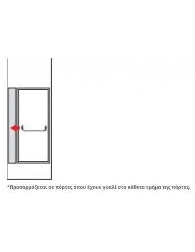 ISEO ΜΗΧΑΝΙΣΜΟΣ ΜΠΑΡΑΣ ΠΑΝΙΚΟΥ ΓΙΑ ΓΥΑΛΙΝΕΣ ΠΟΡΤΕΣ