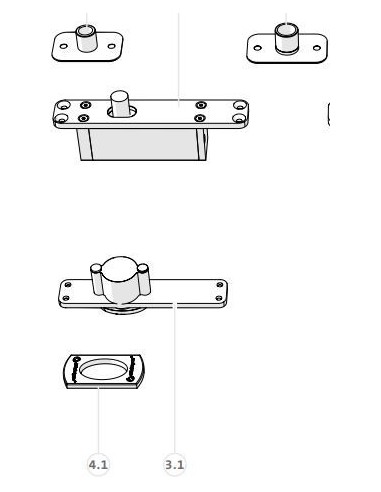 ΚΑΤΩ (ΚΡΥΦΟΣ) ΧΩΝΕΥΤΟΣ ΜΕΝΤΕΣΕΣ PIVOT 
