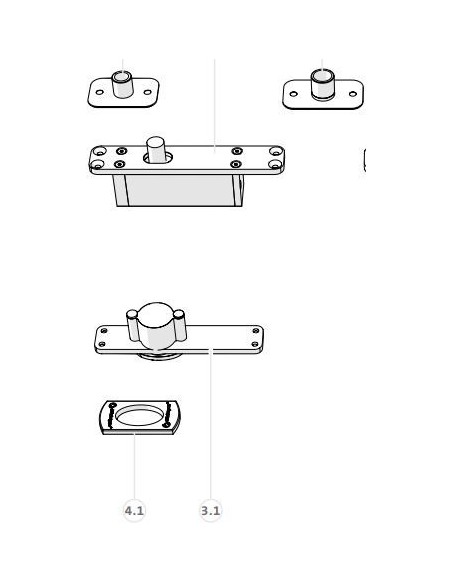 ΚΑΤΩ (ΚΡΥΦΟΣ) ΧΩΝΕΥΤΟΣ ΜΕΝΤΕΣΕΣ PIVOT 