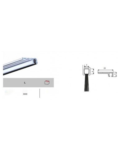 Προφίλ κρατήματος βούρτσας στεγάνωσης αεροστοπ