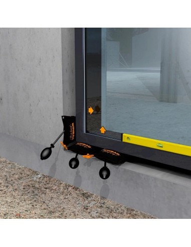 Μαξιλαράκι-σφήνα ανύψωσης πορτών και παραθύρων Winbag Connect