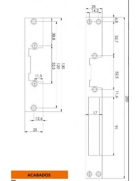 Πυράντοχο ρυθμιζόμενο ηλεκτρικό κυπρί 120 λεπτών