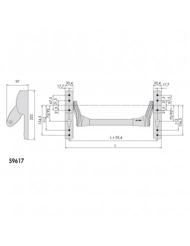 Μπάρα πανικού CISA 