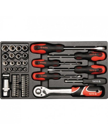 Εργαλειοθήκη σετ 80τεμ YATO YT-38951