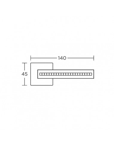 Πόμολο χερούλι με ροζέτα σειρά 1015