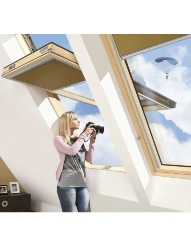 Παράθυρο Στέγης FYP-V με Ανυψωμένο Άξονα Περιστροφής