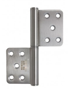 Stainless steel hinge with plate