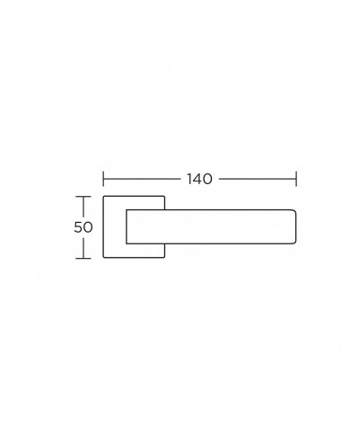 Πόμολο χερούλι με ροζέτα σειρά 1115