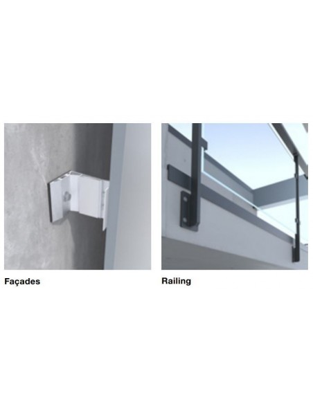 Τσιμεντόβιδα για στερέωση γυάλινων καγκέλων και αλουμινίου Τσιμεντόβιδα για στερέωση γυάλινων καγκέλων και αλουμινίου