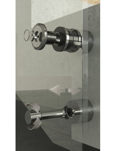 ΣΤΗΡΙΞΕΙΣ ΓΥΑΛΙΝΩΝ ΠΑΝΕΛ Φ50