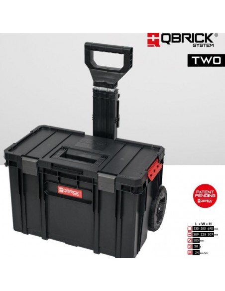 QBRICK TWO CART PLUS ΤΡΟΧΗΛΑΤΗ ΕΡΓΑΛΕΙΟΘΗΚΗ 38 L