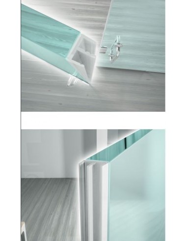 Αεροστόπ GLASS LIP για ανοιγόμενες γυάλινες πόρτες