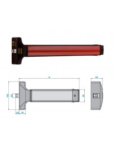 ΜΗΧΑΝΙΣΜΟΣ ΜΠΑΡΑΣ ΠΑΝΙΚΟΥ ASSA ABLOY TOUCH 2
