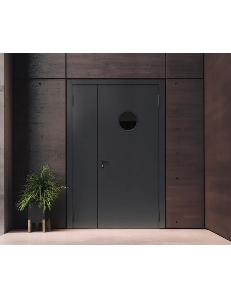 Πόρτα πυραντοχη Πυρασφάλειας πιστοποιημένη ENDOOR  Δίφυλλη