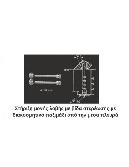 Ανοξείδωτη ίσια λαβή εξώπορτας SS